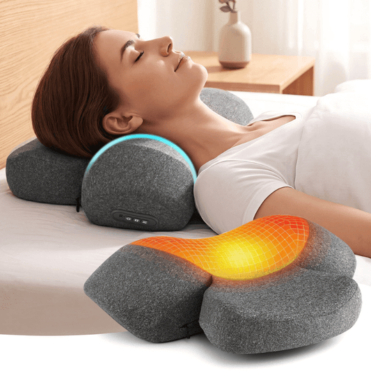 TensionFix™ Heated Neck Massager Pillow - Cervical Support