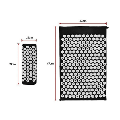 TensionFix™ Acupressure Mat & Pillow Set for Back & Neck Pain Relief