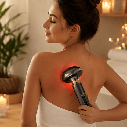 TensionFix™ 12-Level Electric Cupping Massager – Heated Vacuum Gua Sha Therapy for Cellulite & Muscle Relief