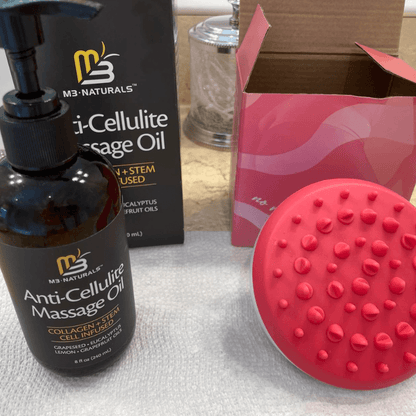 TensionFix™ 3-in-1 Anti-Cellulite Massager – Scrubber, Fat Roller & Exfoliator