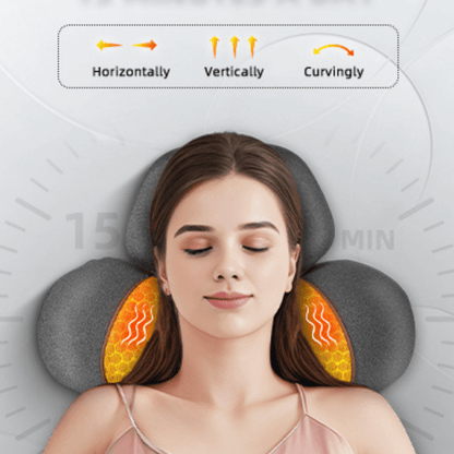 TensionFix™ Heated Neck Massager Pillow - Cervical Support