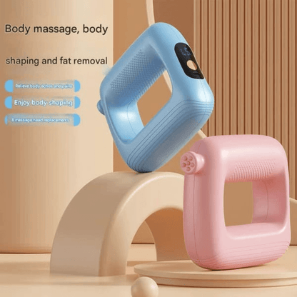 TensionFix™ Portable Body Massager –  Deep Tissue Relaxation with 8 Massage Heads.