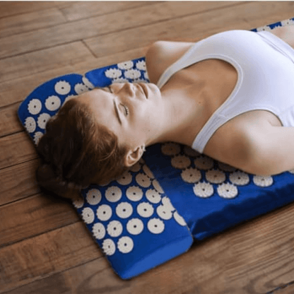 TensionFix™ Acupressure Mat & Pillow Set for Back & Neck Pain Relief