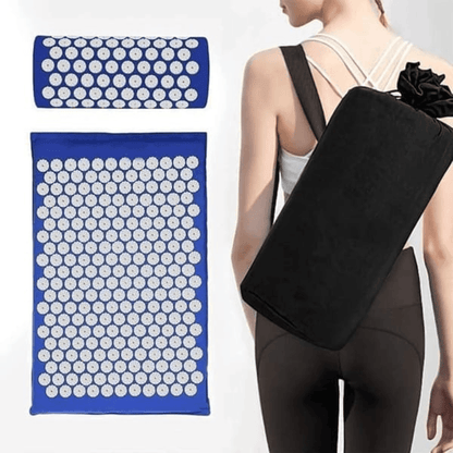 TensionFix™ Acupressure Mat & Pillow Set for Back & Neck Pain Relief