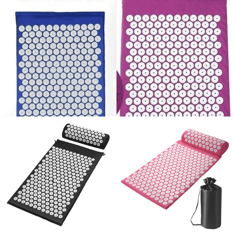TensionFix™ Acupressure Mat & Pillow Set for Back & Neck Pain Relief
