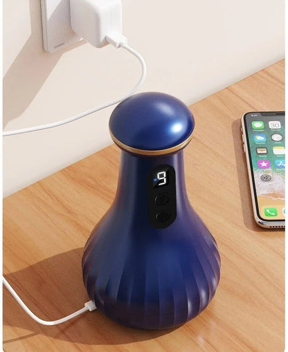 TensionFix™ Electric Cupping & Gua Sha Massager – 9-Level Suction, Heat Therapy & Red Light Recovery