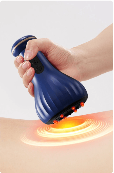 TensionFix™ Electric Cupping & Gua Sha Massager – 9-Level Suction, Heat Therapy & Red Light Recovery